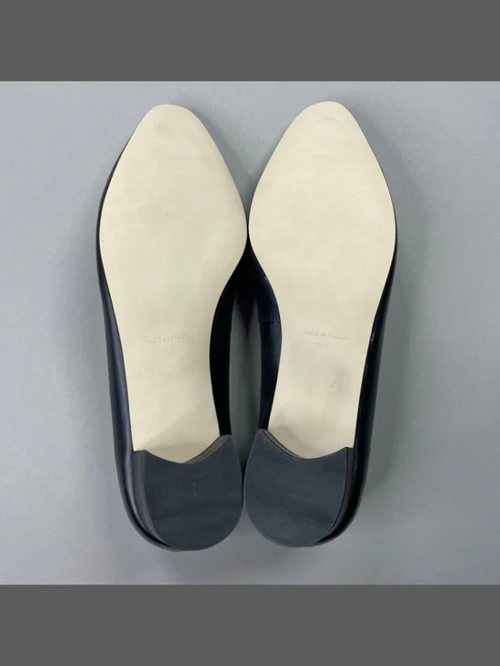 NEW Walking Cradles Shoes Womens 11 black leather block heels business classic - Picture 11 of 12